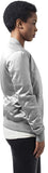UC Satin Bomber Jakke Silver - Luxcado
