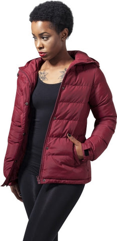 UC Bubble Jakke Burgundy - Luxcado
