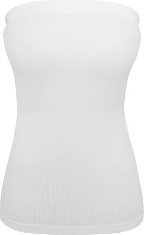 UC Strapless Top White - Luxcado